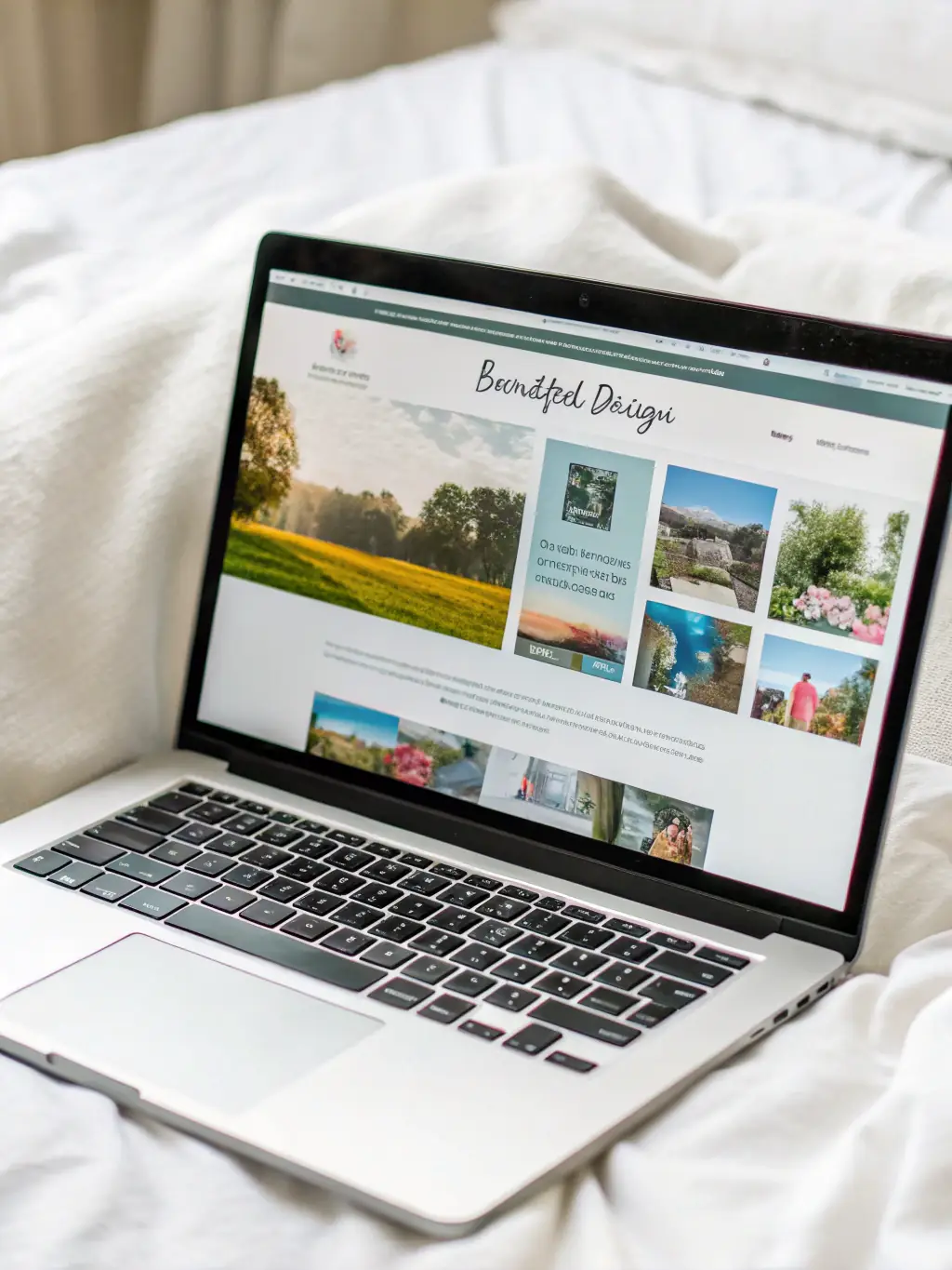 A screenshot of The Spotlight Marketing website featuring a business profile, showcasing the clickable links and easy access to business information.